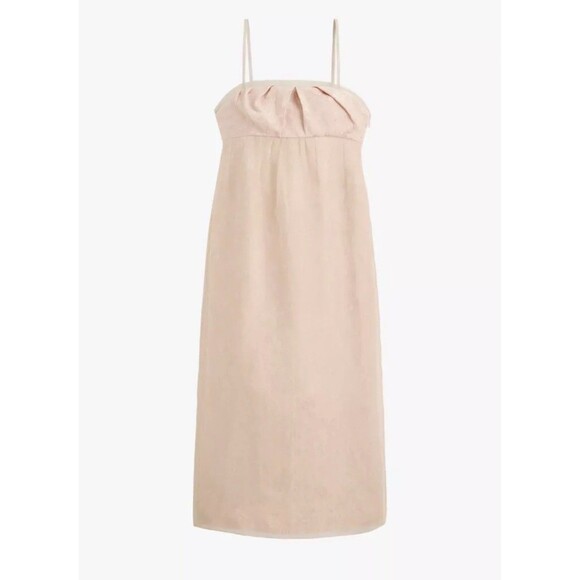 Zara Dresses & Skirts - ZARA Mixed Organza Dress Limited Edition Size X-Large Dusty Pink NWOT $169